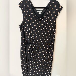 3X Dressbarn Super Flattering Polka Dot Work Dress! NWOT